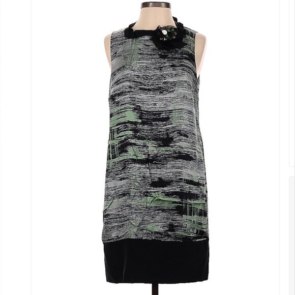 ROBERT Rodriguez Sleeveless Silk Dress Size 4 - Picture 1 of 3